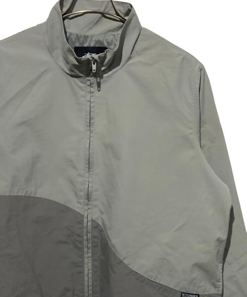 stussy（ステューシー）stussy (ステューシー) ナイロンジャケット グレー サイズ:Sの古着・服飾アイテム