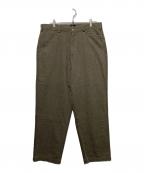 stussyステューシー）の古着「ヘリンボーンパンツ」｜ベージュ