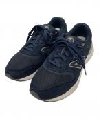 NEW BALANCEニューバランス）の古着「ローカットスニーカー」｜ネイビー