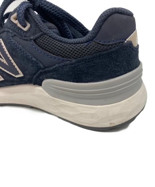 NEW BALANCE（ニューバランス）NEW BALANCE (ニューバランス) ローカットスニーカー ネイビー サイズ:23.5の古着・服飾アイテム