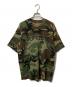 Supreme（シュプリーム）の古着「Capital S/S Woodland Camo」｜カーキ