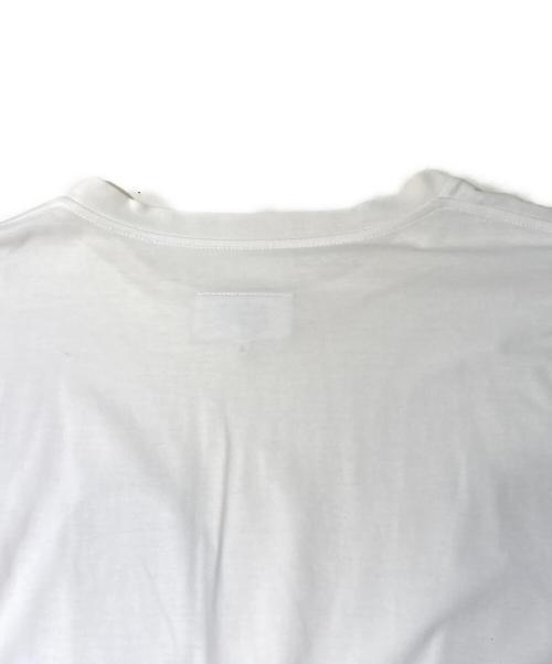 MM6 Maison Margiela（エムエムシックスメゾンマルジェラ）MM6 Maison Margiela (エムエムシックスメゾンマルジェラ) ワッペンクルーネックTシャツ ホワイト サイズ:Sの古着・服飾アイテム