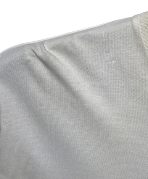 MM6 Maison Margiela（エムエムシックスメゾンマルジェラ）MM6 Maison Margiela (エムエムシックスメゾンマルジェラ) ワッペンクルーネックTシャツ ホワイト サイズ:Sの古着・服飾アイテム