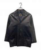Wind Armorウィンドアーマー）の古着「ディアスキンレザージャケット」｜ブラック