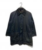 Barbourバブアー）の古着「BORDER オイルドジャケット」｜ネイビー