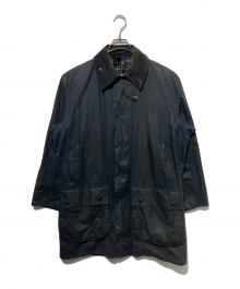 Barbour（バブアー）の古着「BORDER オイルドジャケット」｜ネイビー