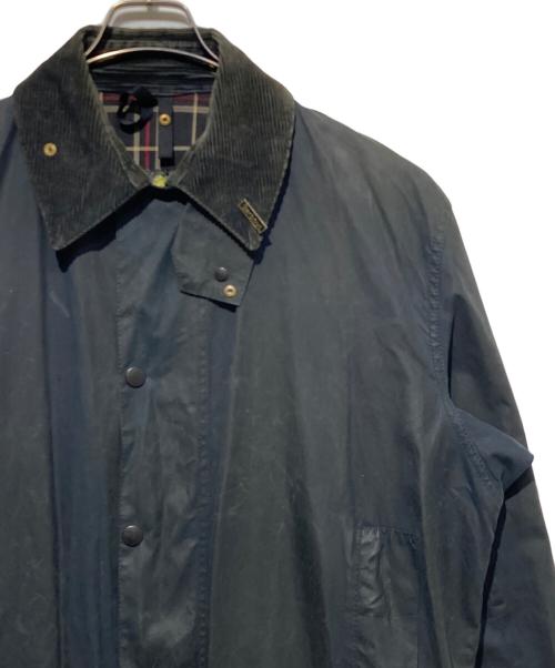 Barbour（バブアー）Barbour (バブアー) BORDER オイルドジャケット ネイビー サイズ:40の古着・服飾アイテム