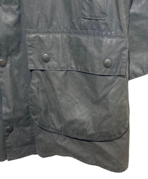 Barbour（バブアー）Barbour (バブアー) BORDER オイルドジャケット ネイビー サイズ:40の古着・服飾アイテム