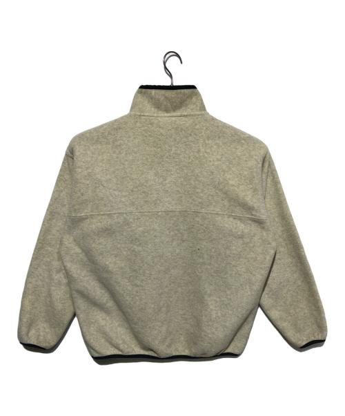 Patagonia（パタゴニア）Patagonia (パタゴニア) シンチラスナップTプルオーバー グリーン×アイボリー サイズ:Lの古着・服飾アイテム