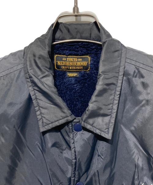 NEIGHBORHOOD（ネイバーフッド）NEIGHBORHOOD (ネイバーフッド) 裏ボアコーチジャケット ネイビー サイズ:Ｍの古着・服飾アイテム