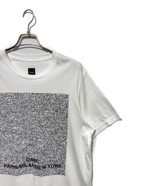 OAMC（オーエーエムシー）OAMC (オーエーエムシー) TV T-SHIRT JERSEY ホワイト サイズ:Lの古着・服飾アイテム