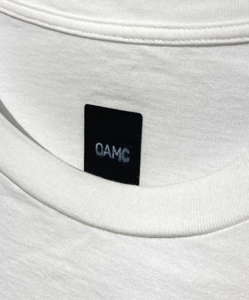 OAMC（オーエーエムシー）OAMC (オーエーエムシー) TV T-SHIRT JERSEY ホワイト サイズ:Lの古着・服飾アイテム