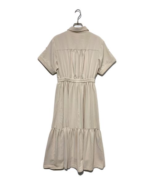 HER LIP TO（ハーリップトゥ）Her lip to (ハーリップトゥ) Noble Shirt Dress ベージュ サイズ:Sの古着・服飾アイテム