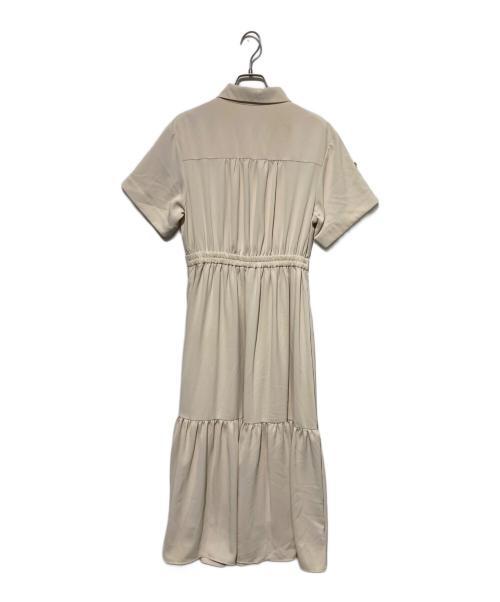 HER LIP TO（ハーリップトゥ）Her lip to (ハーリップトゥ) Noble Shirt Dress ベージュ サイズ:Sの古着・服飾アイテム