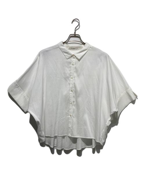 HER LIP TO（ハーリップトゥ）Her lip to (ハーリップトゥ) Linen-Blend Easy Shirt ホワイト サイズ:Freeの古着・服飾アイテム