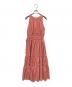Her lip to（ハーリップトゥ）の古着「Riviera Bow Tiered Long Dress」｜ピンク