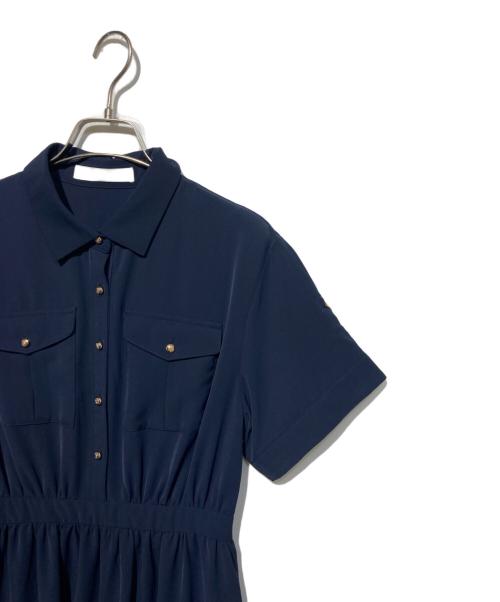 HER LIP TO（ハーリップトゥ）Her lip to (ハーリップトゥ) Noble Shirt Dress ネイビー サイズ:Sの古着・服飾アイテム