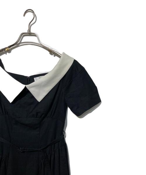 HER LIP TO（ハーリップトゥ）Her lip to (ハーリップトゥ) Coralie Belted Dress ブラック サイズ:Sの古着・服飾アイテム