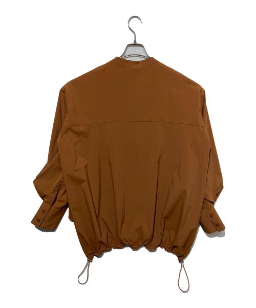 UN3D.（アンスリード）UN3D. (アンスリード) W TRIANGLE TUCK SH ブラウン サイズ:36の古着・服飾アイテム