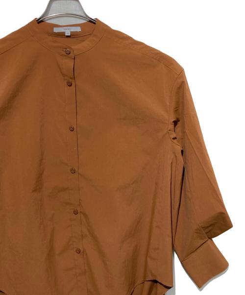 UN3D.（アンスリード）UN3D. (アンスリード) W TRIANGLE TUCK SH ブラウン サイズ:36の古着・服飾アイテム