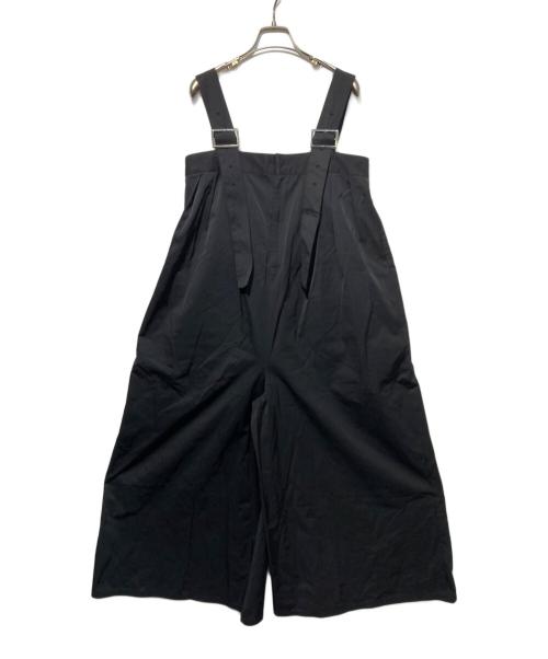 UN3D.（アンスリード）UN3D. (アンスリード) ビッグパンツオールインワン ブラック サイズ:38の古着・服飾アイテム