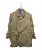 THE NORTHFACE PURPLELABEL×BEAMSザ・ノースフェイス パープルレーベル×ビームス）の古着「別注 65/35クロスステンカラーコート」｜ベージュ