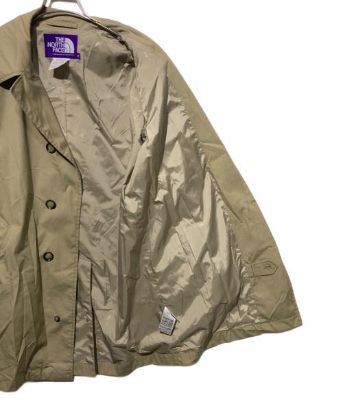 THE NORTHFACE PURPLELABEL（ザ・ノースフェイス パープルレーベル）THE NORTHFACE PURPLELABEL (ザ・ノースフェイス パープルレーベル) BEAMS (ビームス) 別注 65/35クロスステンカラーコート ベージュ サイズ:Mの古着・服飾アイテム