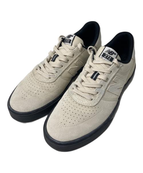 NEW BALANCE（ニューバランス）NEW BALANCE (ニューバランス) ローカットスニーカー アイボリー サイズ:27の古着・服飾アイテム