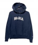 Champion×MoMAチャンピオン×モマ）の古着「リバースウィーブパーカー」｜ネイビー