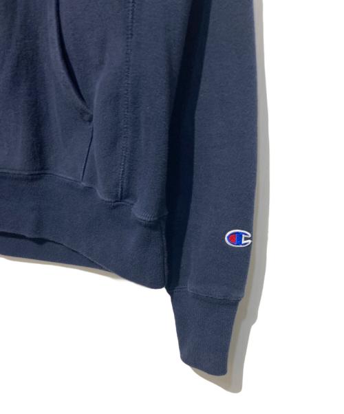 Champion（チャンピオン）Champion (チャンピオン) MoMA (モマ) リバースウィーブパーカー ネイビー サイズ:Lの古着・服飾アイテム