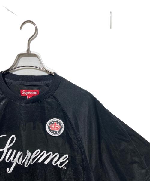 SUPREME（シュプリーム）Supreme (シュプリーム) Jacquard Soccer Jersey ブラック サイズ:Mの古着・服飾アイテム