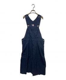 BLACK COMME des GARCONS（ブラックコムデギャルソン）の古着「チェック柄ジャンパースカート」｜ブラック×ブルー