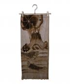 PLEATS PLEASEプリーツプリーズ）の古着「和柄プリーツスカート」｜ベージュ