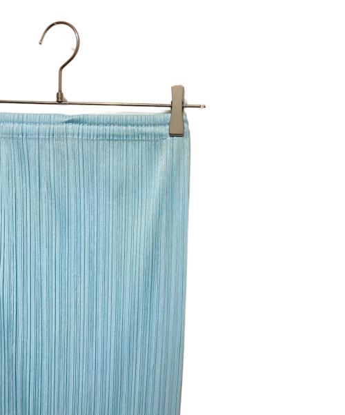 PLEATS PLEASE（プリーツプリーズ）PLEATS PLEASE (プリーツプリーズ) プリーツスカート ブルー サイズ:1の古着・服飾アイテム