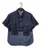 NIGEL CABOURNナイジェルケーボン）の古着「デニムシャツ」｜インディゴ