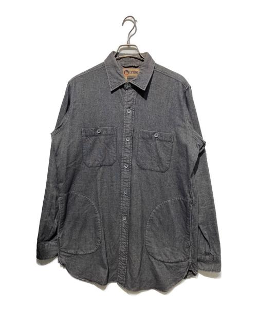 NIGEL CABOURN（ナイジェルケーボン）NIGEL CABOURN (ナイジェルケーボン) 長袖シャツ グレー サイズ:48の古着・服飾アイテム