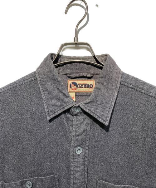 NIGEL CABOURN（ナイジェルケーボン）NIGEL CABOURN (ナイジェルケーボン) 長袖シャツ グレー サイズ:48の古着・服飾アイテム