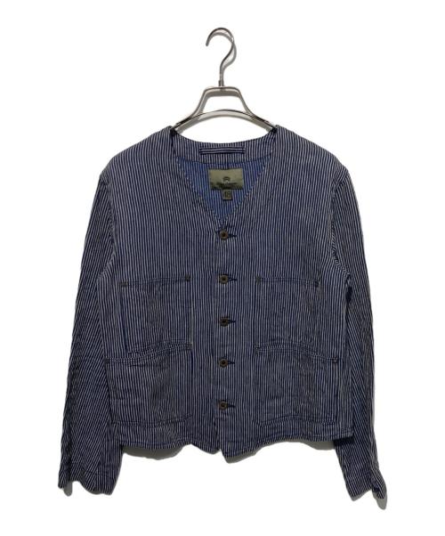 NIGEL CABOURN（ナイジェルケーボン）NIGEL CABOURN (ナイジェルケーボン) フレンチワークジャケット インディゴ サイズ:48の古着・服飾アイテム