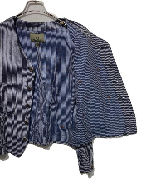 NIGEL CABOURN（ナイジェルケーボン）NIGEL CABOURN (ナイジェルケーボン) フレンチワークジャケット インディゴ サイズ:48の古着・服飾アイテム