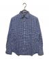NIGEL CABOURN（ナイジェルケーボン）の古着「ギンガムチェックシャツ」｜ブルー