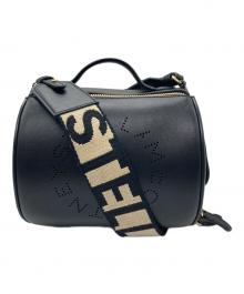 STELLA McCARTNEY（ステラマッカートニー）の古着「ステラロゴ バレルバッグ」｜ブラック