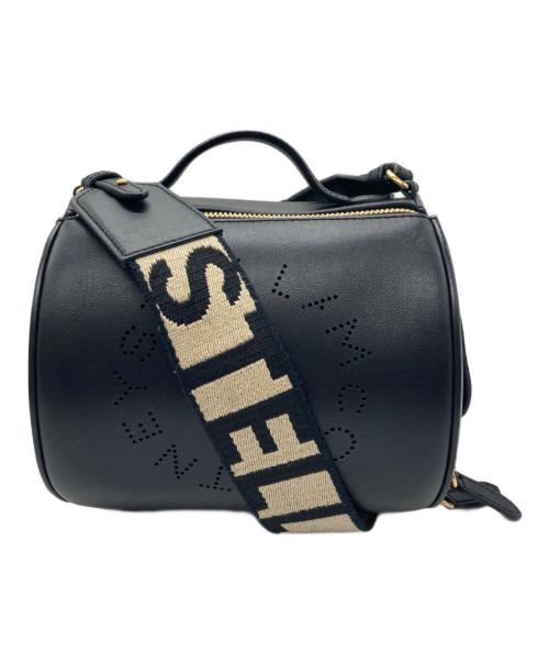 STELLA McCARTNEY（ステラマッカートニー）STELLA McCARTNEY (ステラマッカートニー) ステラロゴ バレルバッグ ブラックの古着・服飾アイテム