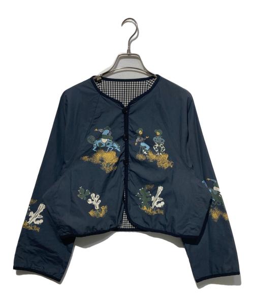 BEAMS BOY（ビームスボーイ）BEAMS BOY (ビームスボーイ) ウエスタン リバーシブル ジャケット ブラック サイズ:なしの古着・服飾アイテム