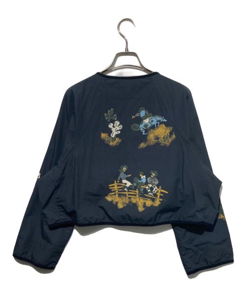 BEAMS BOY（ビームスボーイ）BEAMS BOY (ビームスボーイ) ウエスタン リバーシブル ジャケット ブラック サイズ:なしの古着・服飾アイテム