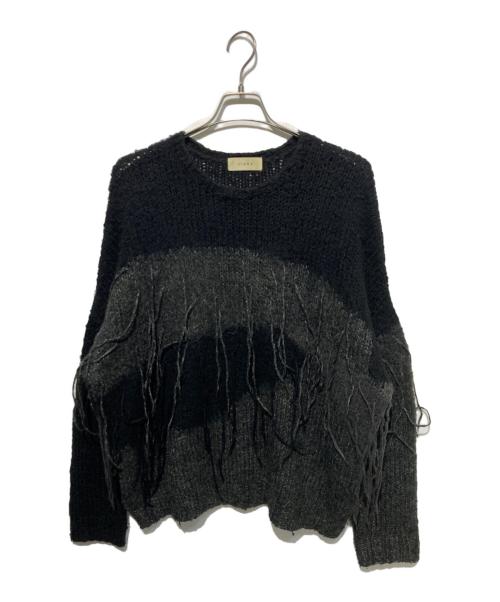 jieda（ジエダ）Jieda (ジエダ) PANEL OVER KNIT ブラック サイズ:1の古着・服飾アイテム
