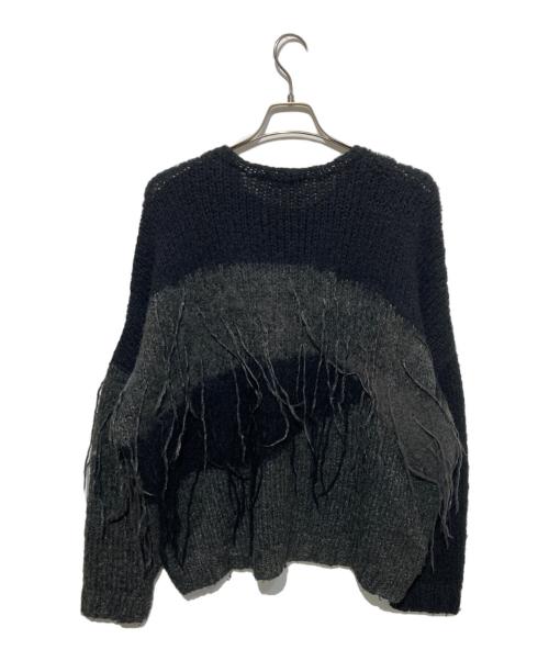jieda（ジエダ）Jieda (ジエダ) PANEL OVER KNIT ブラック サイズ:1の古着・服飾アイテム