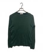 STONE ISLANDストーンアイランド）の古着「ロングスリーブカットソー」｜グリーン