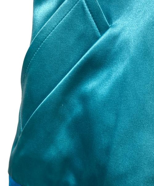 MARC JACOBS（マークジェイコブス）MARC JACOBS (マークジェイコブス) シルク混スカジャン ブルー サイズ:2の古着・服飾アイテム