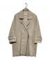Curensology（カレンソロジー）の古着「リネンハーフコート」｜ベージュ