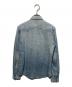 RRL (ダブルアールエル) コンチョボタンウエスタンシャツ ブルー サイズ:2：12000円